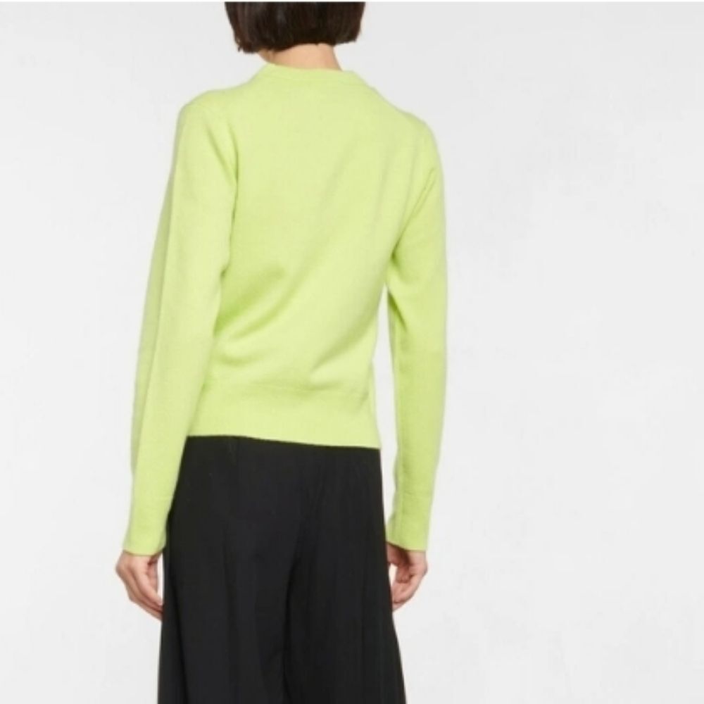Lime Green Womens Sweater Small Y2k Top - Picture 8 of 9